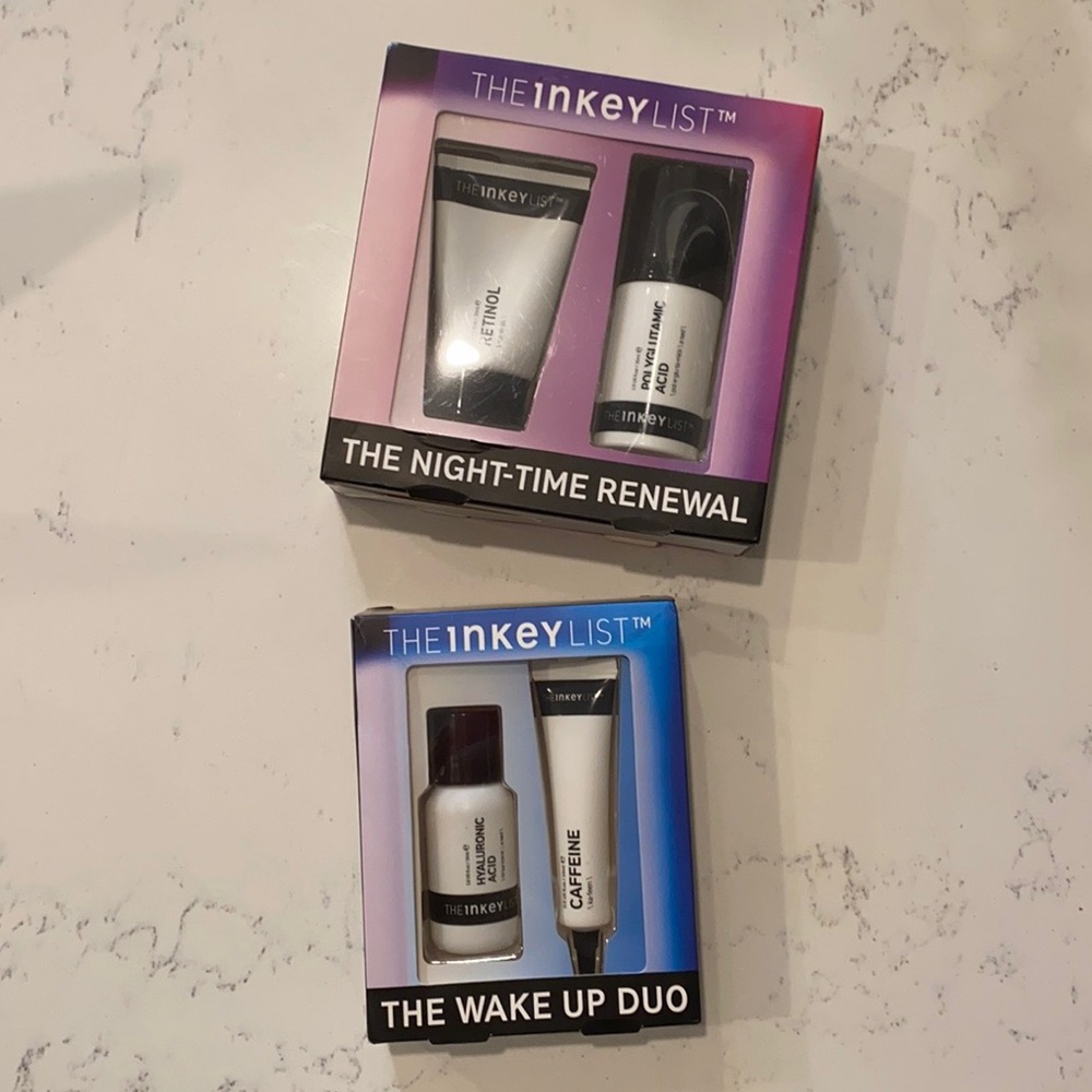 The INKEY List Night-time Renewel & Wake-Up Duo
